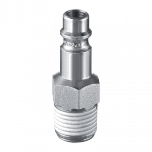 1/4" MNPT X 3/8" BODY  HIGH FLOW PLUG