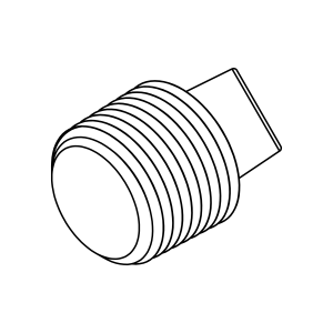 02 SQUARE HEAD PIPE PLUG