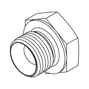 10X1.0MM HEX HEAD PLUG