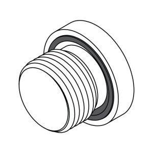 10X1.0MM HOLLOW HEX PLUG
