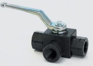 1'' NPT 3 WAY HIGH PRESSURE BALL VALVE