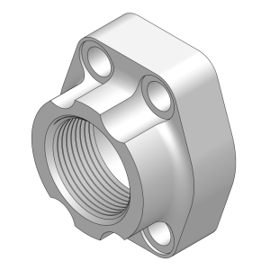 1 1/2 FPT CODE 61 FLANGE ADAPTER