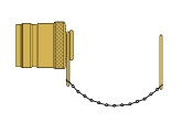 1 1/4 WING STYLE DUST PLUG