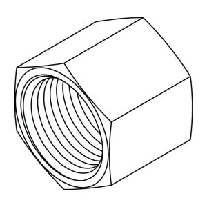 #16 FLAT FACE NUT
