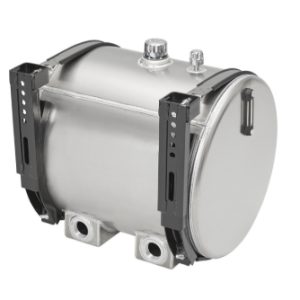 50 GAL ALUM SADDLE MOUNT TANK W/ STRAPS