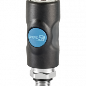 1/2'' MNPT INDUSTRIAL SAFETY COUPLER/1/4'' ID BODY
