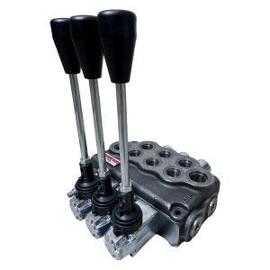 3 SPOOL CYLINDER VALVE, (3 POS SPRING CENTER)