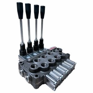 4 SPOOL CYLINDER VALVE, (3 POS. SPRING CENTER)