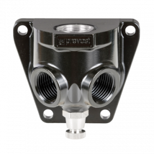1/2'' FNPT DOUBLE OUTLET MANIFOLD W/DRAIN