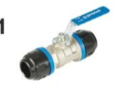 16 MM UNION BALL VALVE