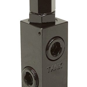1/2" RELIEF VALVE/SQUARE BLOCK