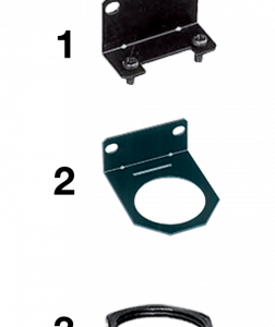 ALTO 3 WALL BRACKET FOR FILTER OR LUBRICATOR
